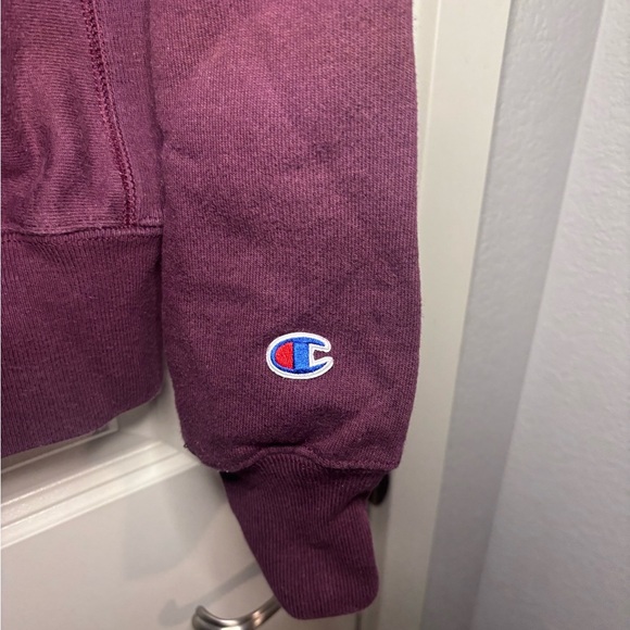 Champion Crewneck Maroon sweatshirt - Picture 3 of 5